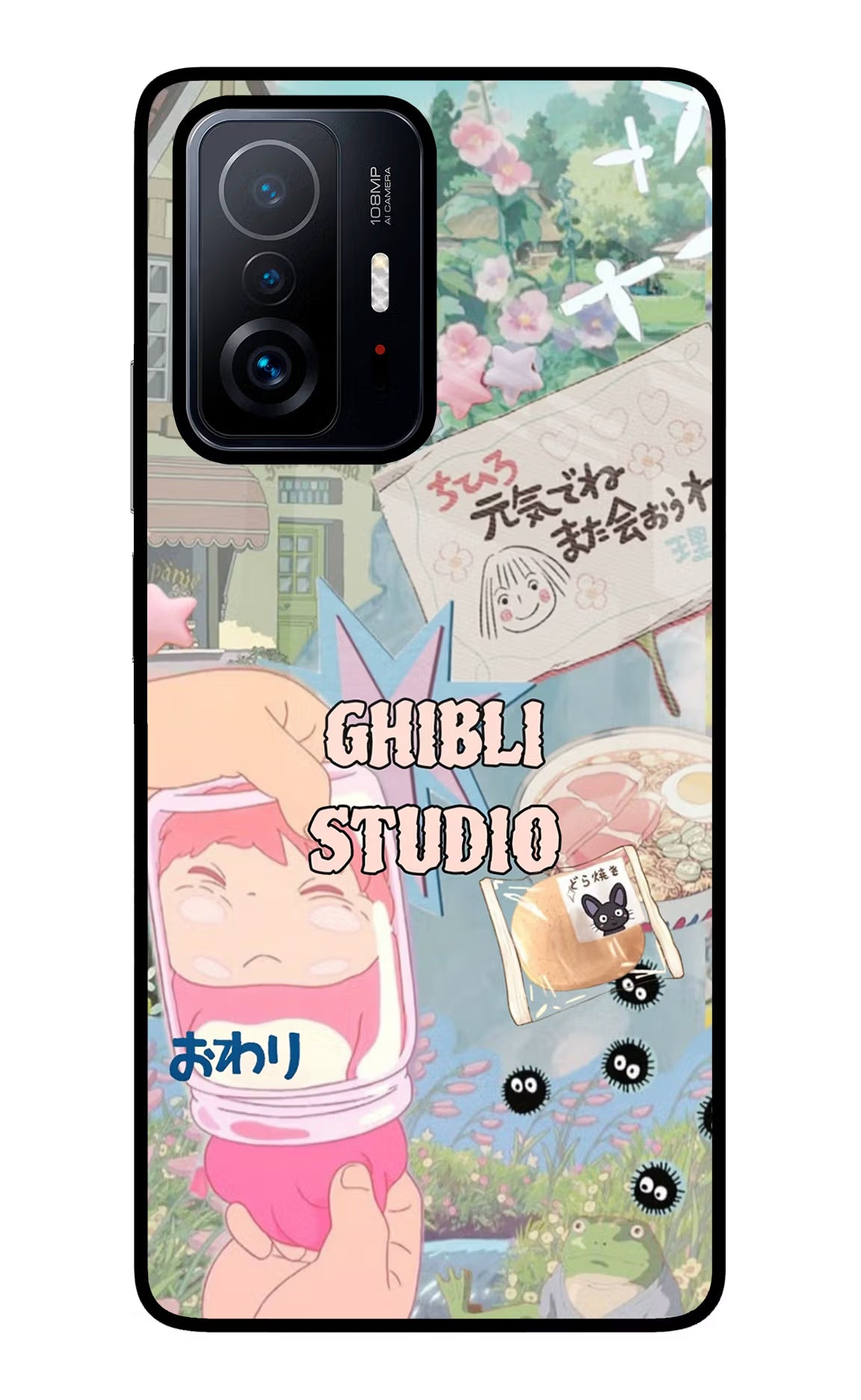 Studio Ghibli Mi 11T Pro 5G Glass Case