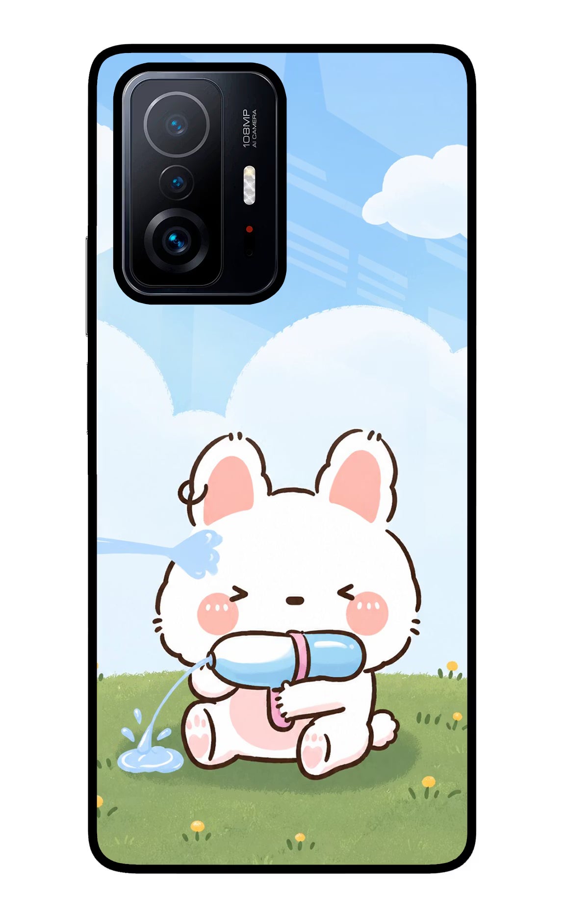 Bunny Treat Mi 11T Pro 5G Glass Case