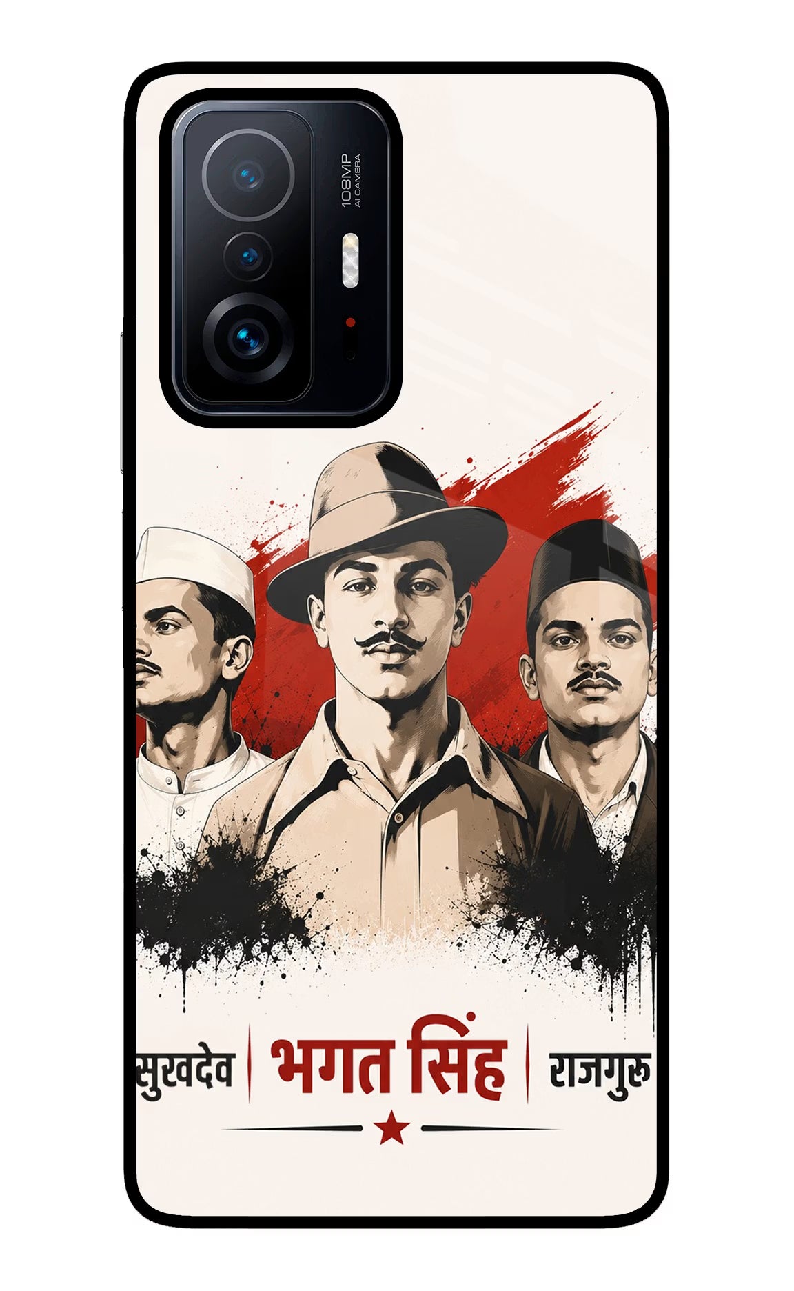 Sardar Patel Iron Will Mi 11T Pro 5G Glass Case