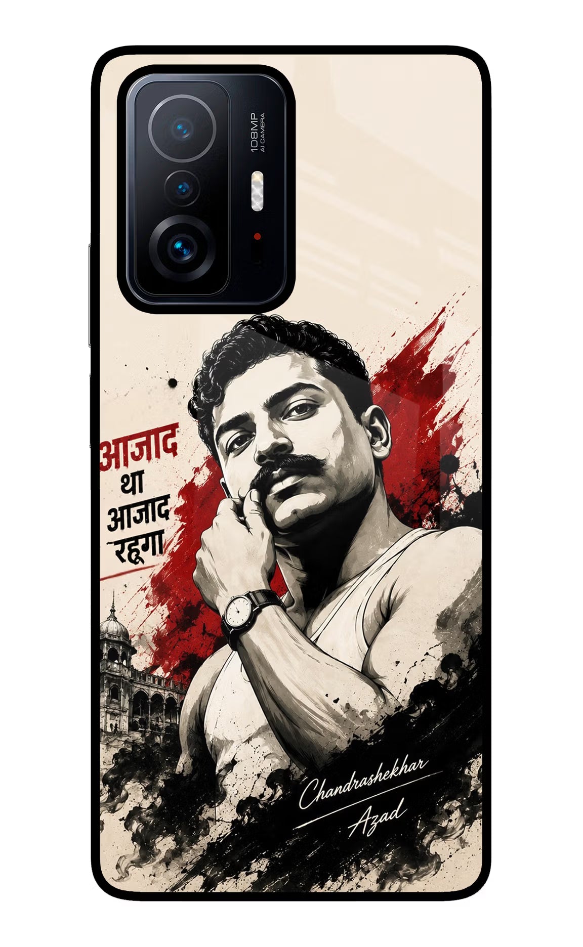 Dr. Ambedkar Visionary Mi 11T Pro 5G Glass Case