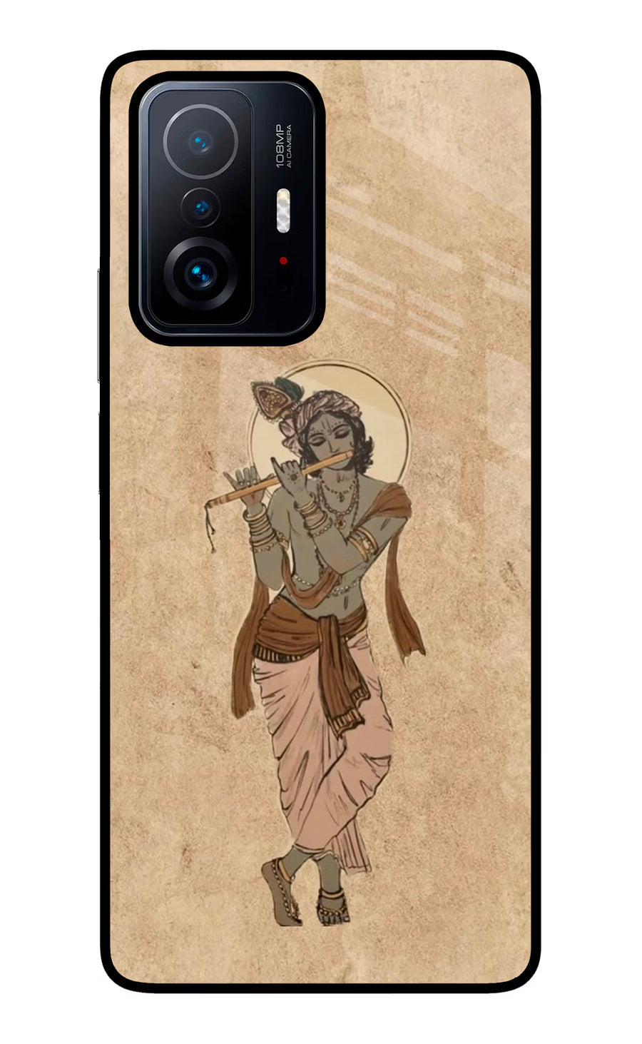 Krishna Mi 11T Pro 5G Back Cover, Glass case