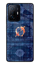Koi Blue Mi 11T Pro 5G Glass Case