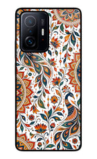 White Mayura Mi 11T Pro 5G Glass Case