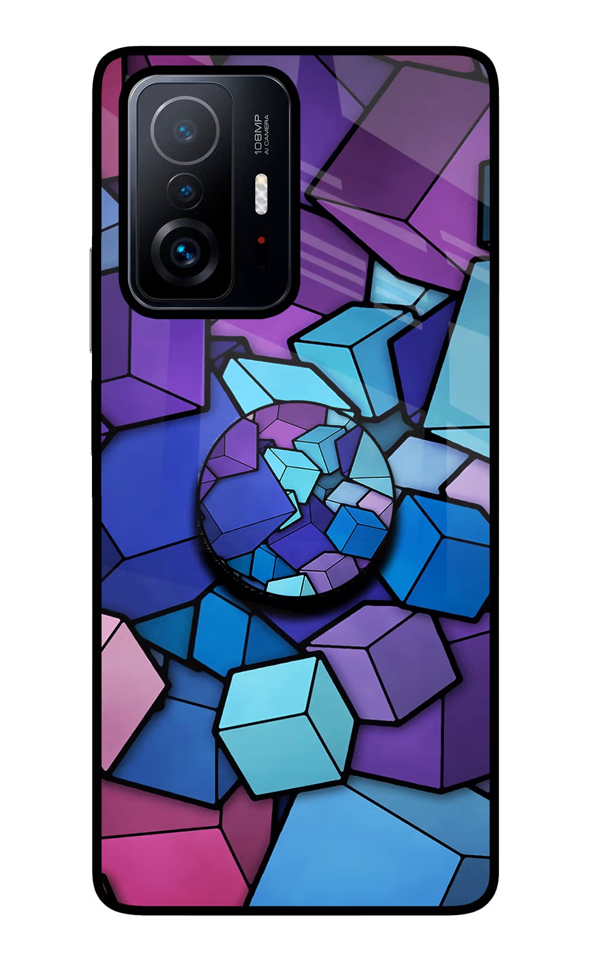Cubic Abstract Mi 11T Pro 5G Pop Case by Casekaro