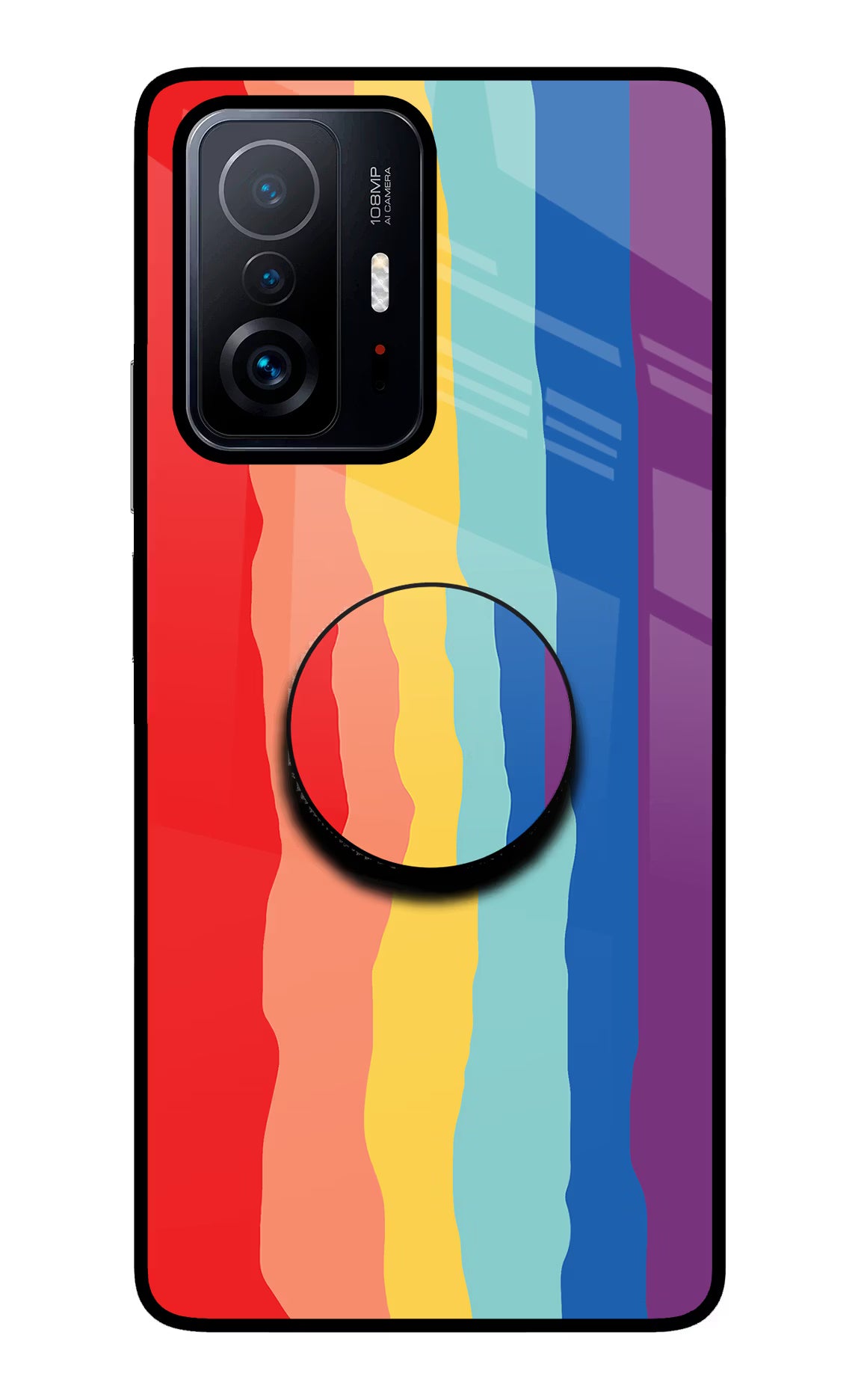 Rainbow Mi 11T Pro 5G Pop Case by Casekaro