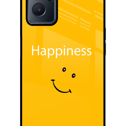 Happiness With Smiley Realme 9i 4G Glass Case