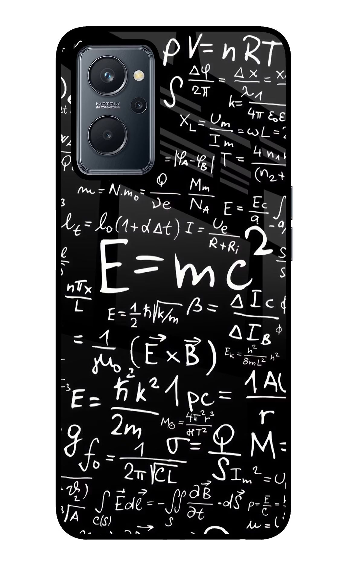 Physics Formula Realme 9i 4G Glass Case