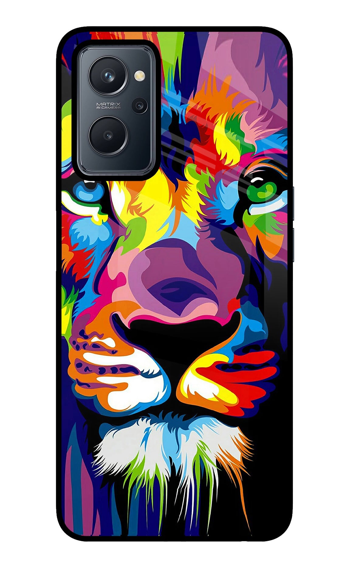 Lion Realme 9i 4G Back Cover