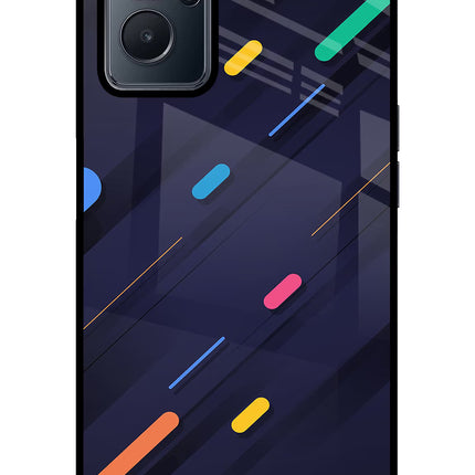 Abstract Design Realme 9i 4G Glass Case