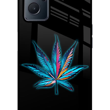 Weed Realme 9i 4G Glass Case