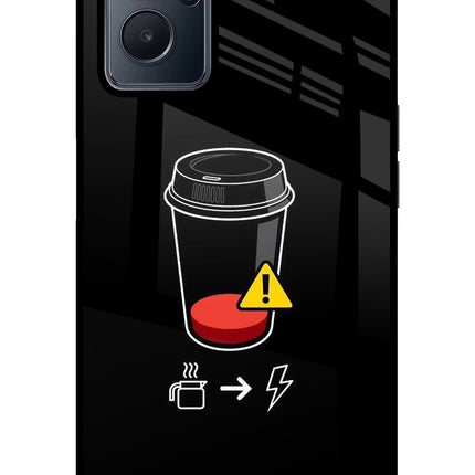 Coffee Realme 9i 4G Glass Case