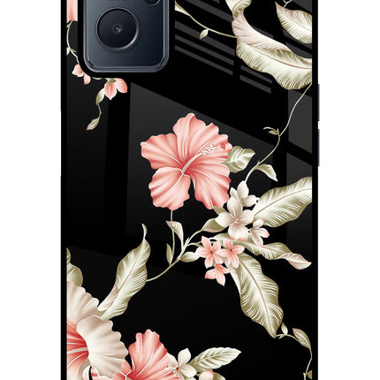 Flowers Realme 9i 4G Glass Case