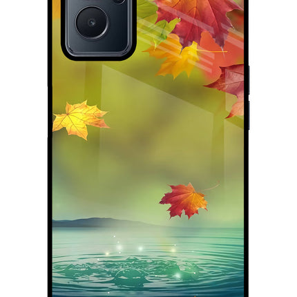 Flowers Realme 9i 4G Glass Case