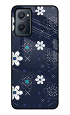 Flowers Realme 9i 4G Glass Case