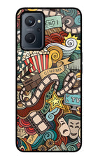 Cinema Abstract Realme 9i 4G Glass Case