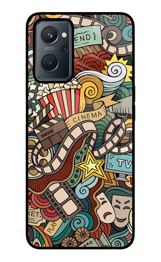Cinema Abstract Realme 9i 4G Glass Case