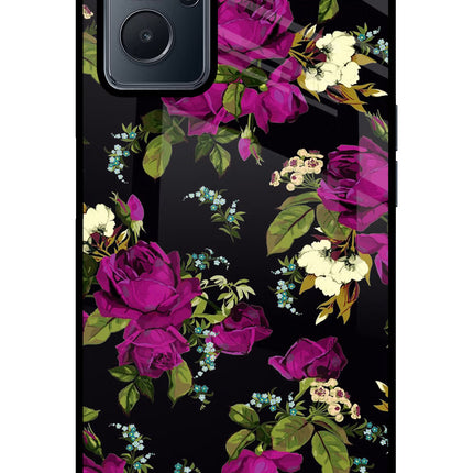 Flowers Realme 9i 4G Glass Case