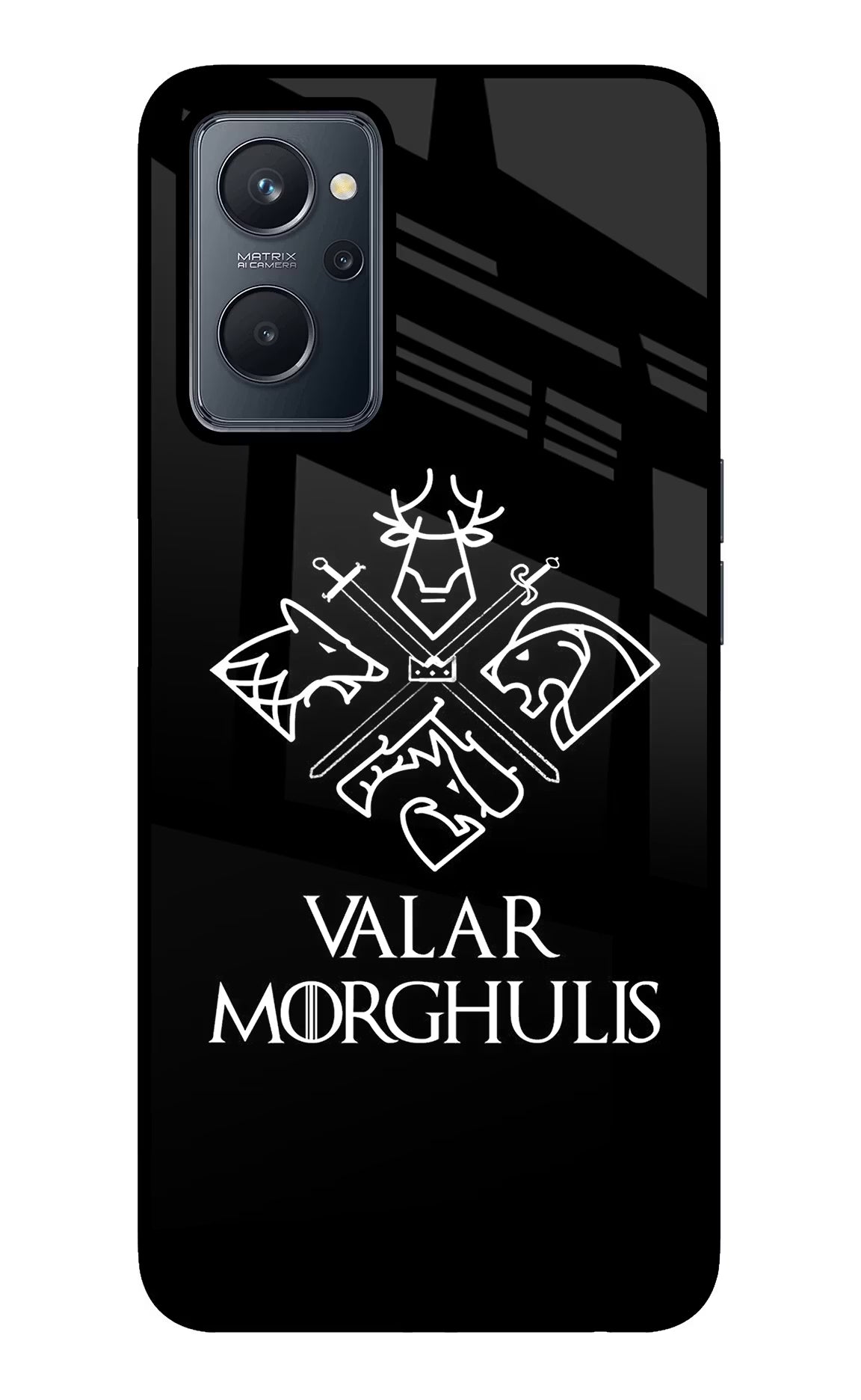 Valar Morghulis | Game Of Thrones Realme 9i 4G Glass Case Back Cover by Casekaro