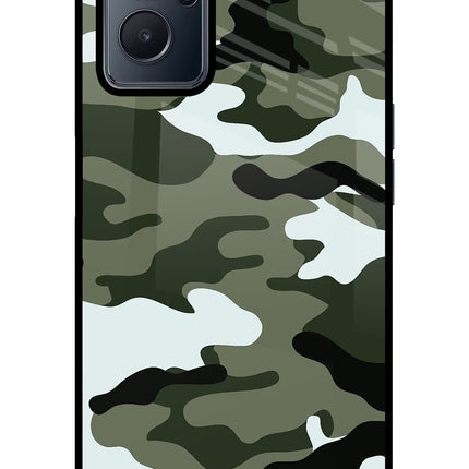 Camouflage Realme 9i 4G Glass Case