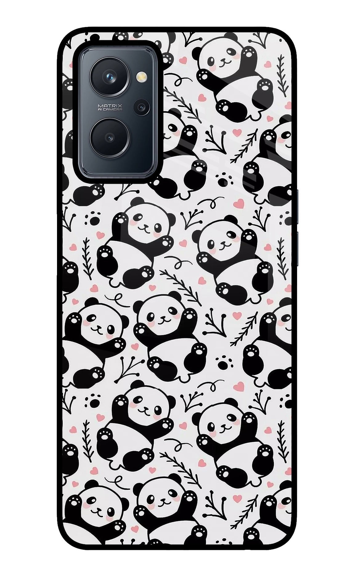 Cute Panda Realme 9i 4G Back Cover