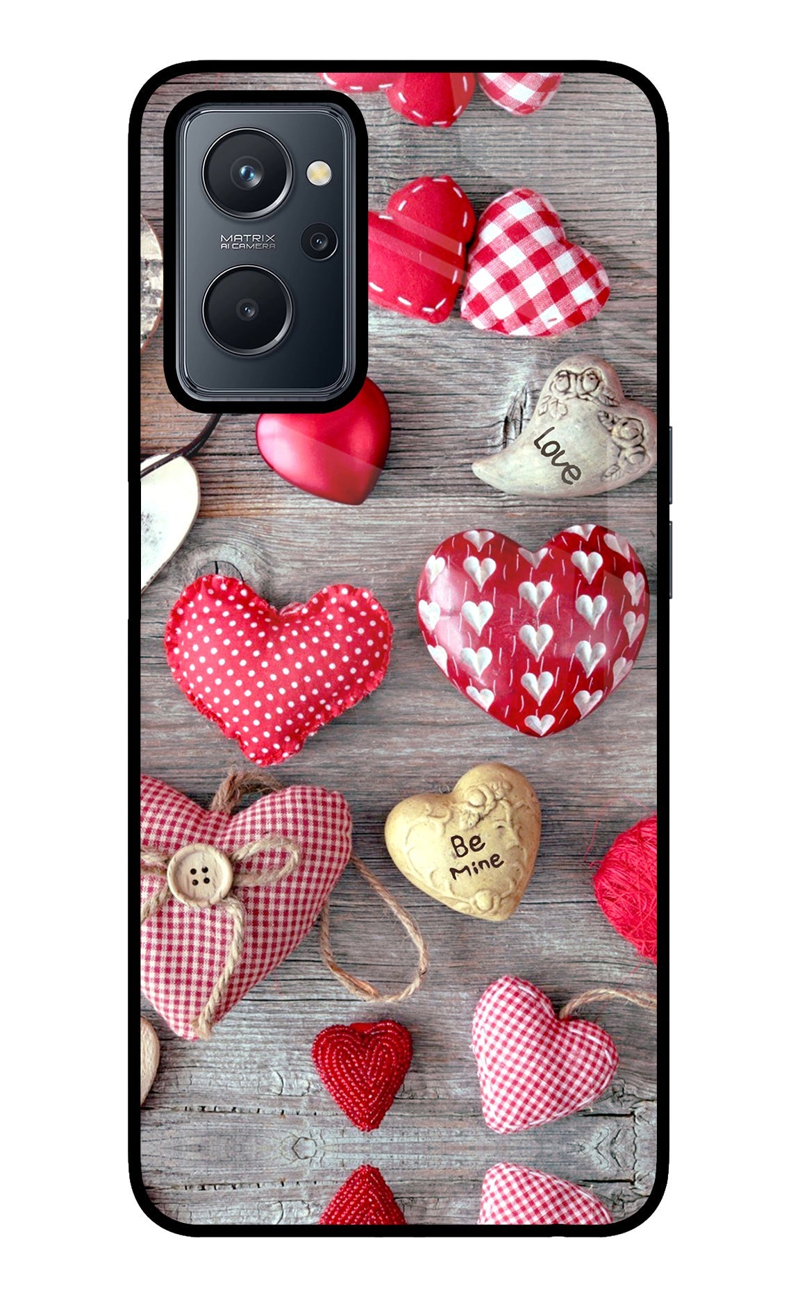 Love Wallpaper Realme 9i 4G Back Cover