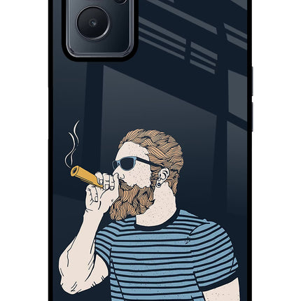 Smoking Realme 9i 4G Glass Case