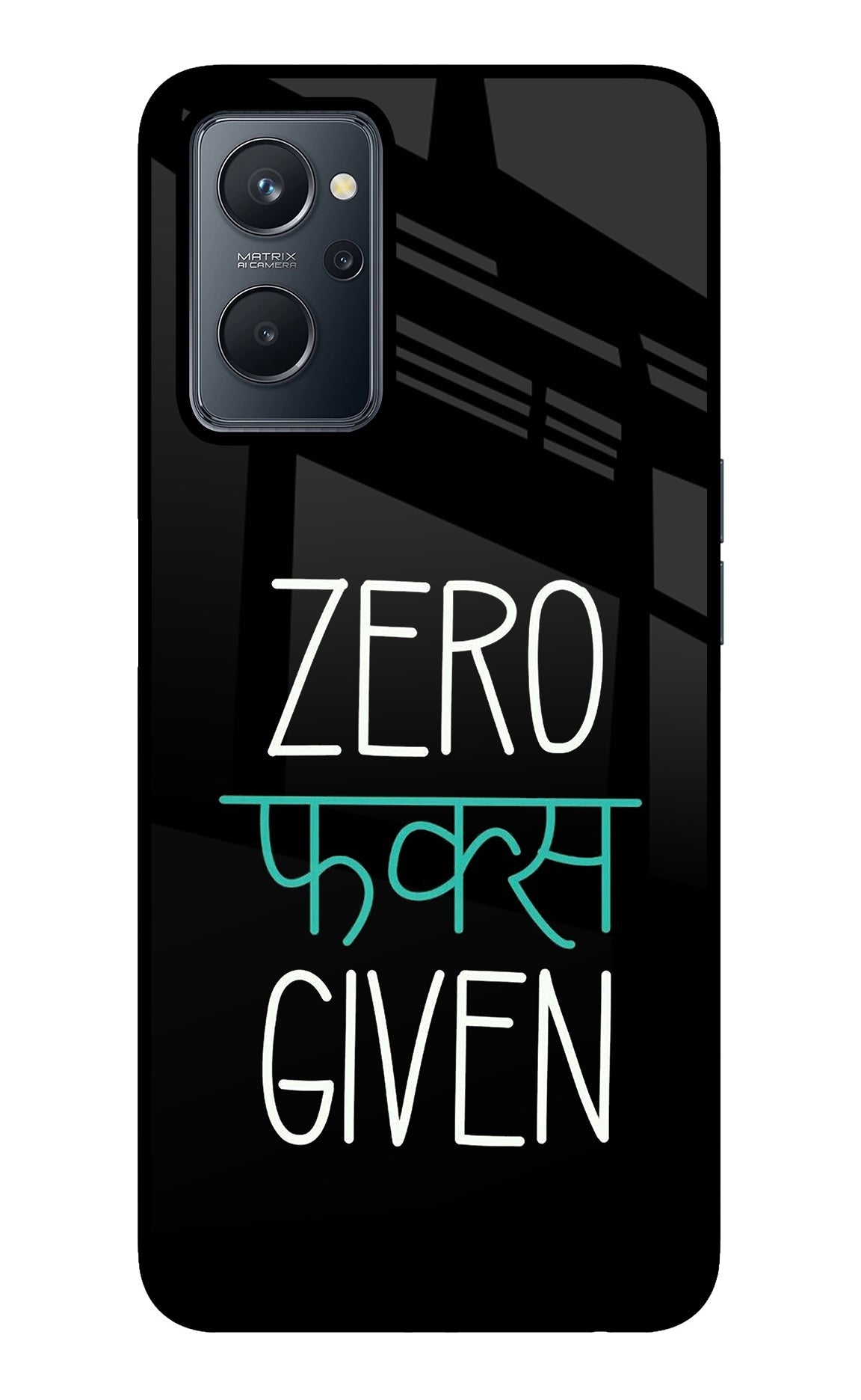 Zero Fucks Given Realme 9i 4G Back Cover