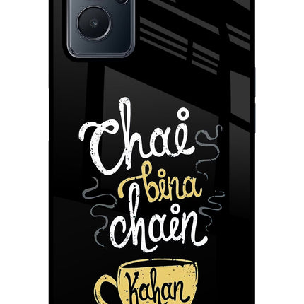 Chai Bina Chain Kaha Re Realme 9i 4G Glass Case