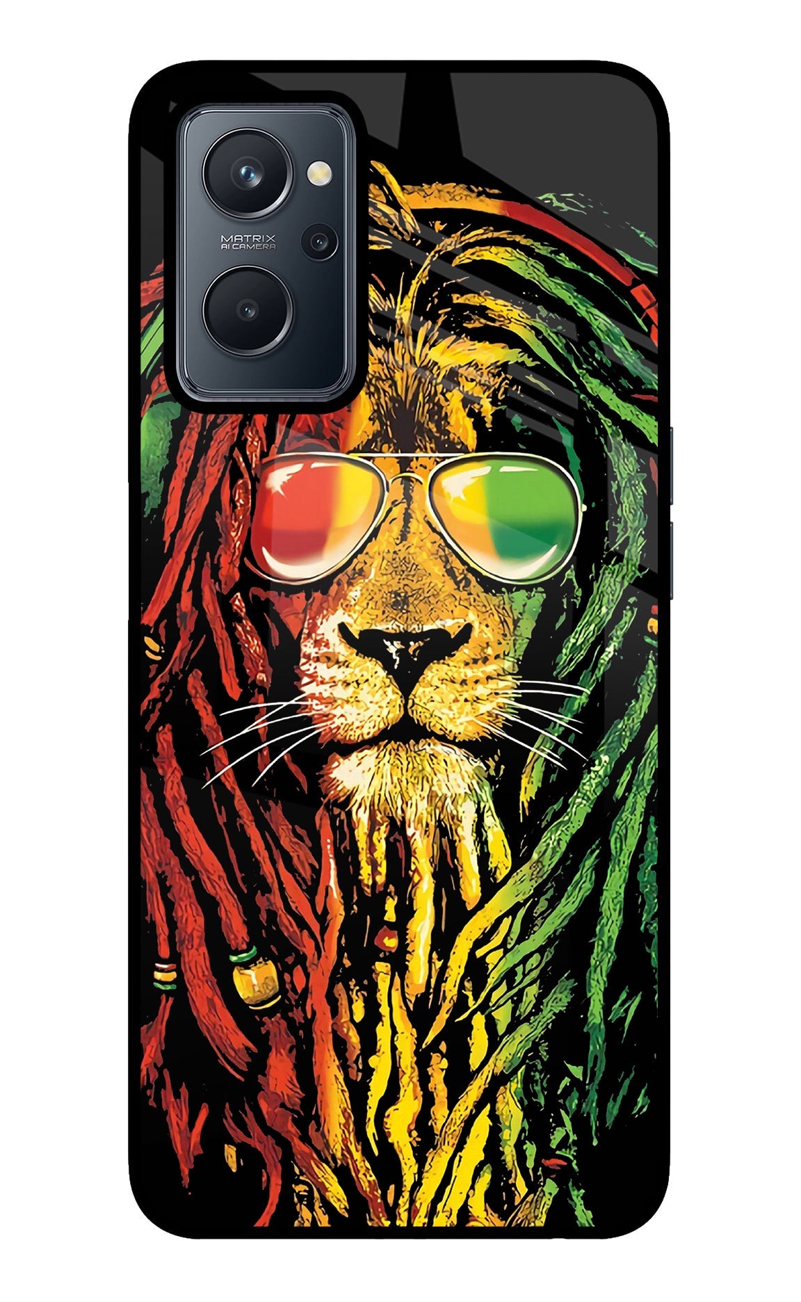 Rasta Lion Realme 9i 4G Back Cover