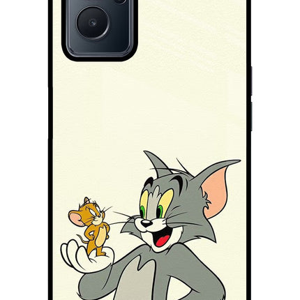 Tom & Jerry Realme 9i 4G Glass Case
