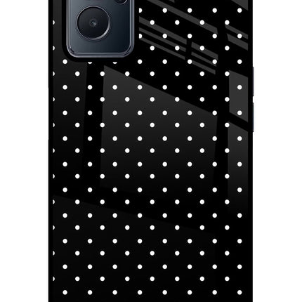 White Dots Realme 9i 4G Glass Case