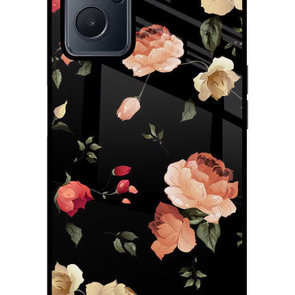 Flowers Realme 9i 4G Glass Case Back Cover by Casekaro
