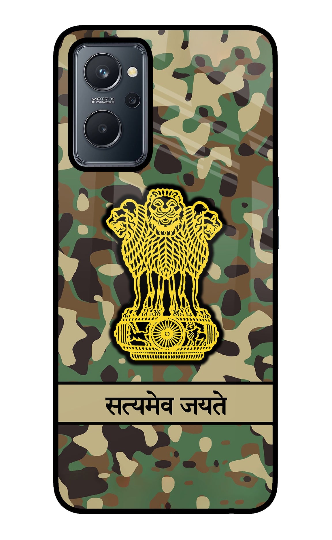 Satyamev Jayate Army Realme 9i 4G Back Cover