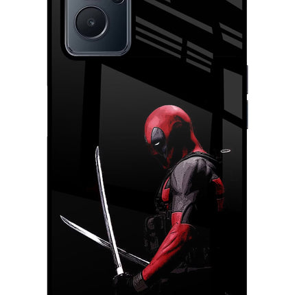 Deadpool Realme 9i 4G Glass Case Back Cover by Casekaro