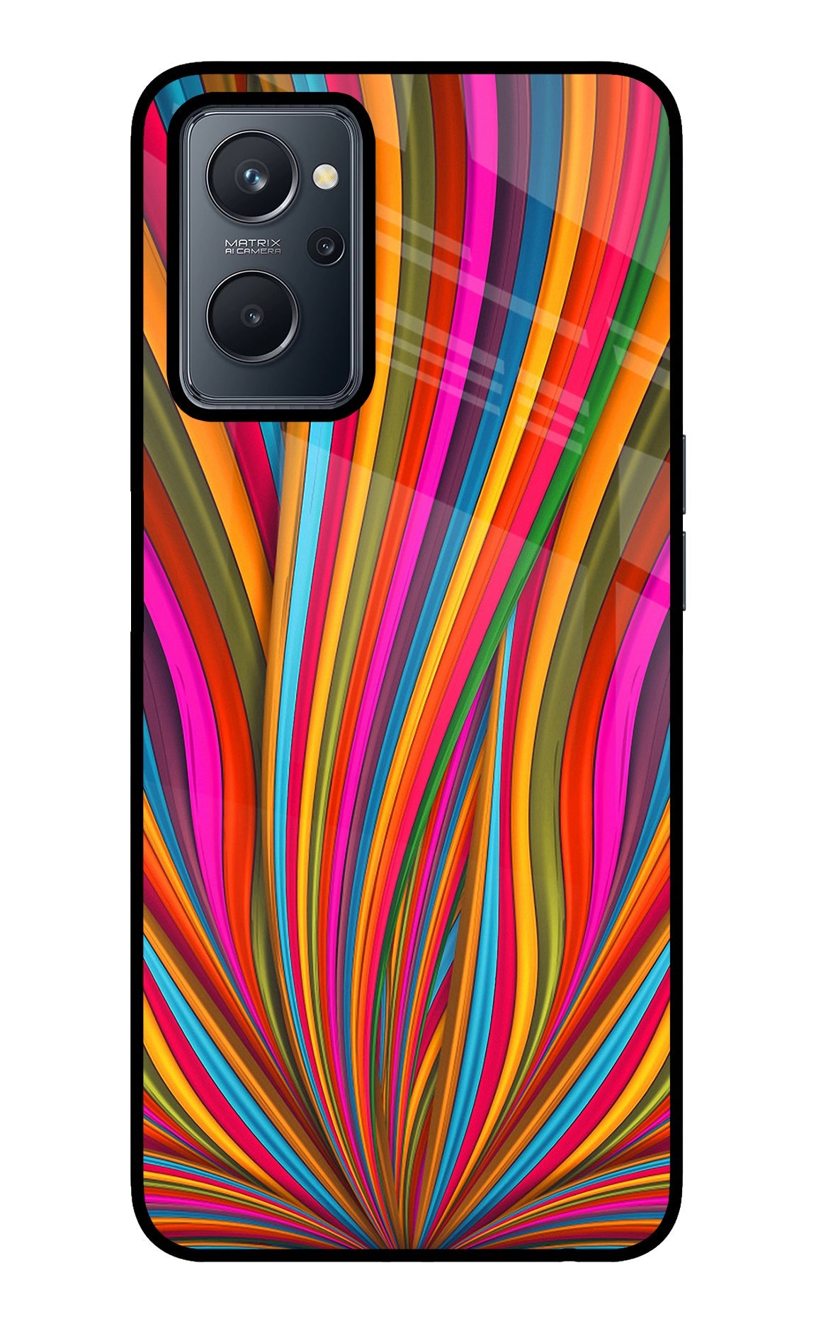 Trippy Wavy Realme 9i 4G Back Cover