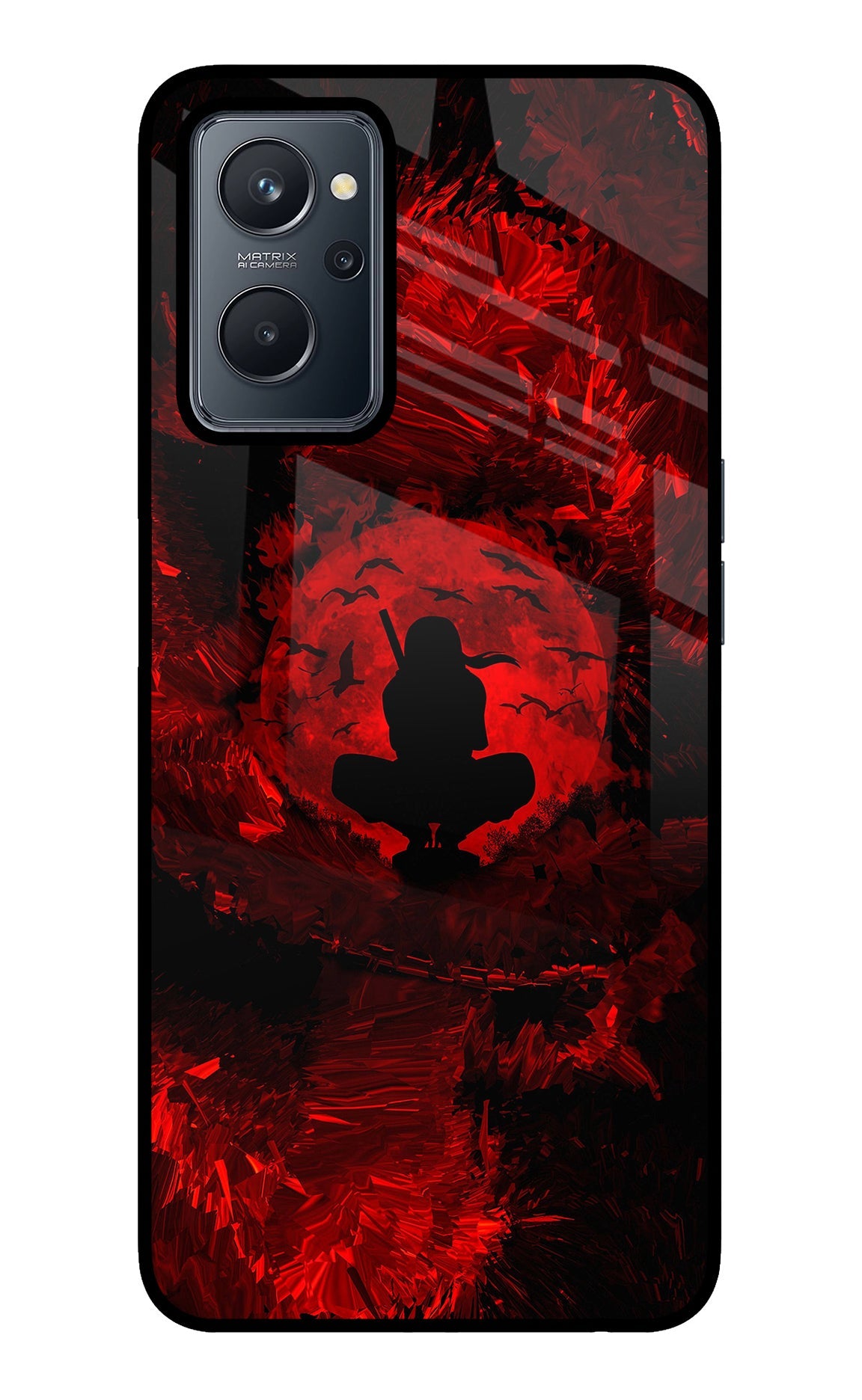 Itachi Uchiha Realme 9i 4G Glass Case