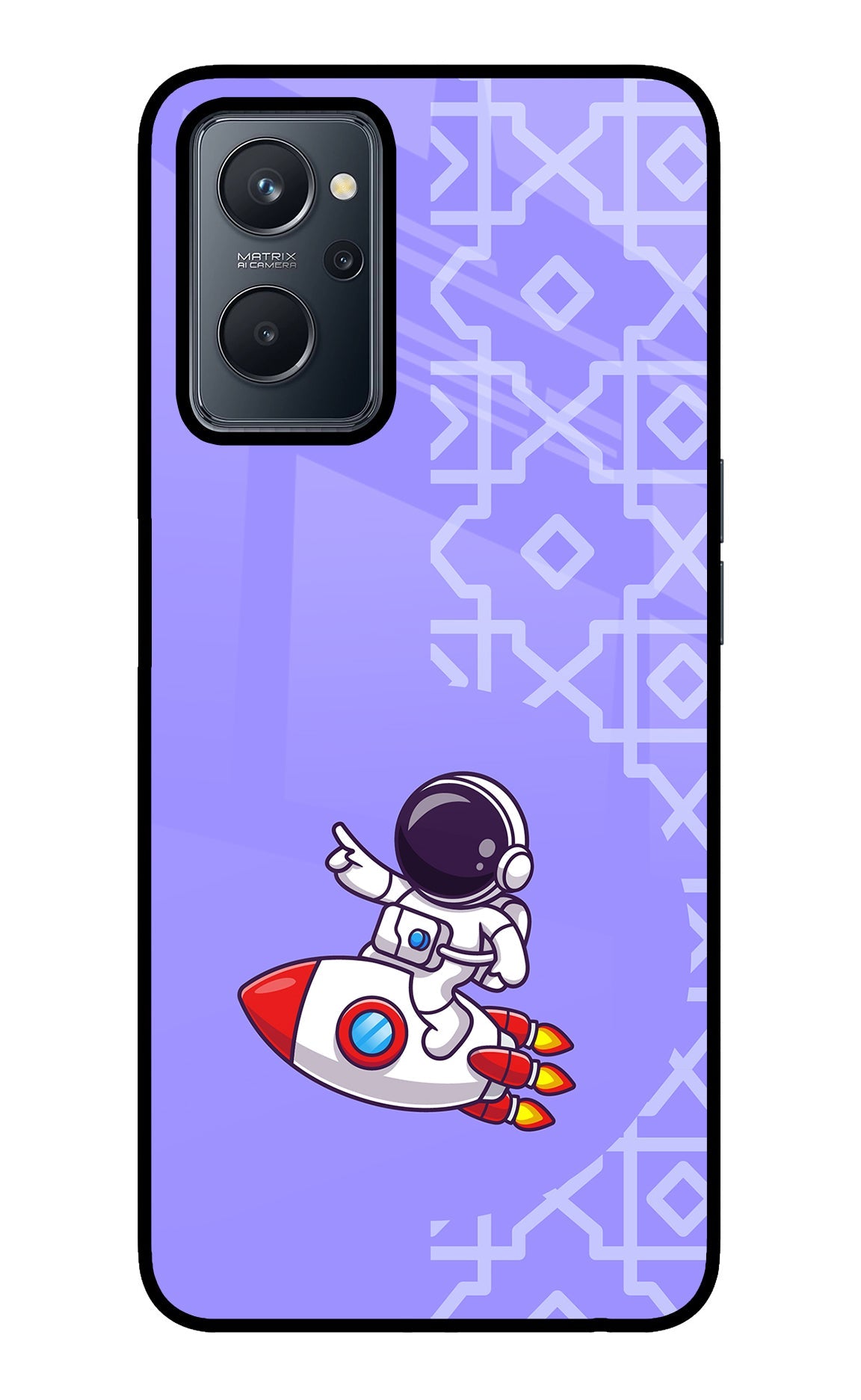 Cute Astronaut Realme 9i 4G Back Cover