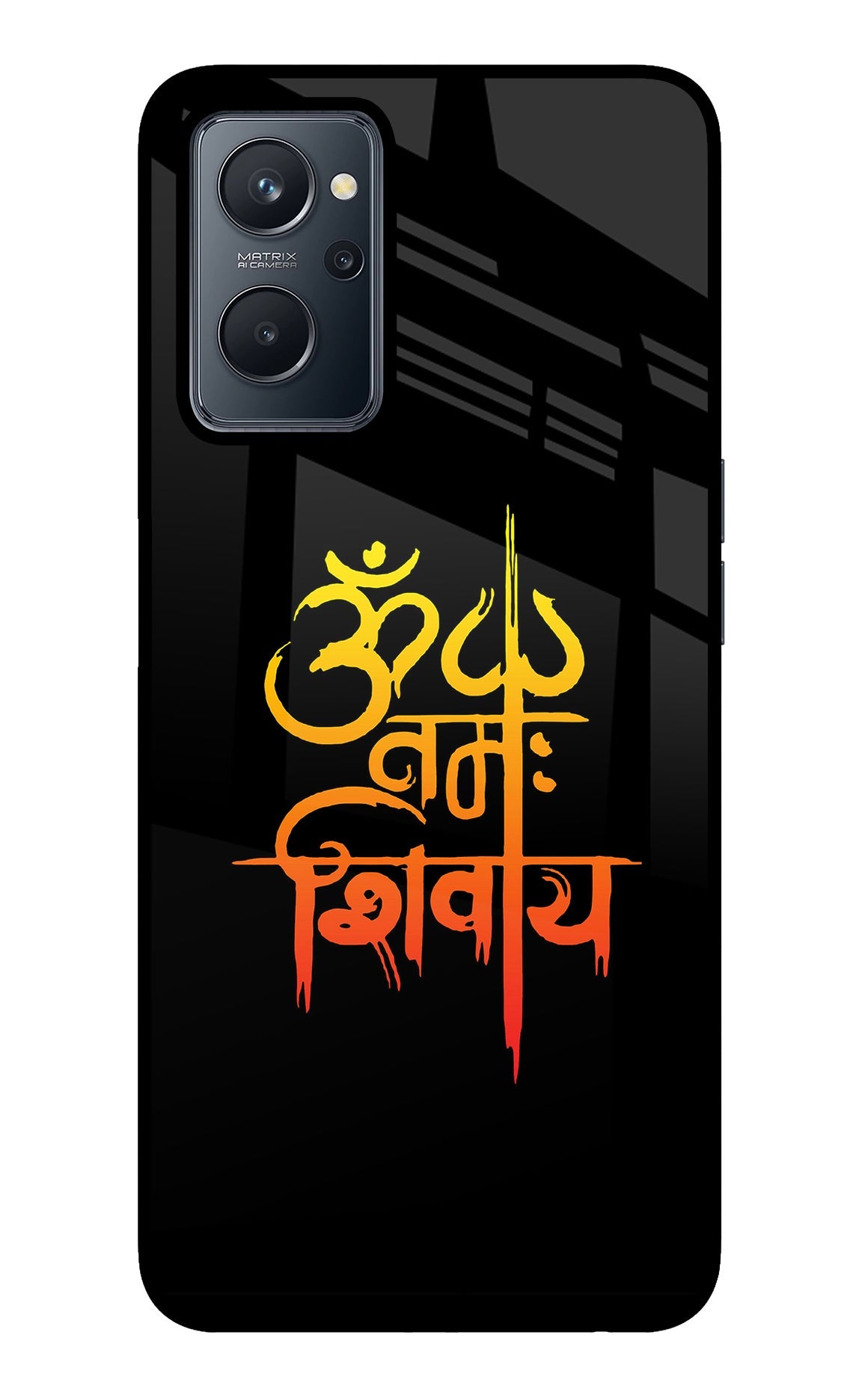 Om Namah Shivay Realme 9i 4G Glass Case