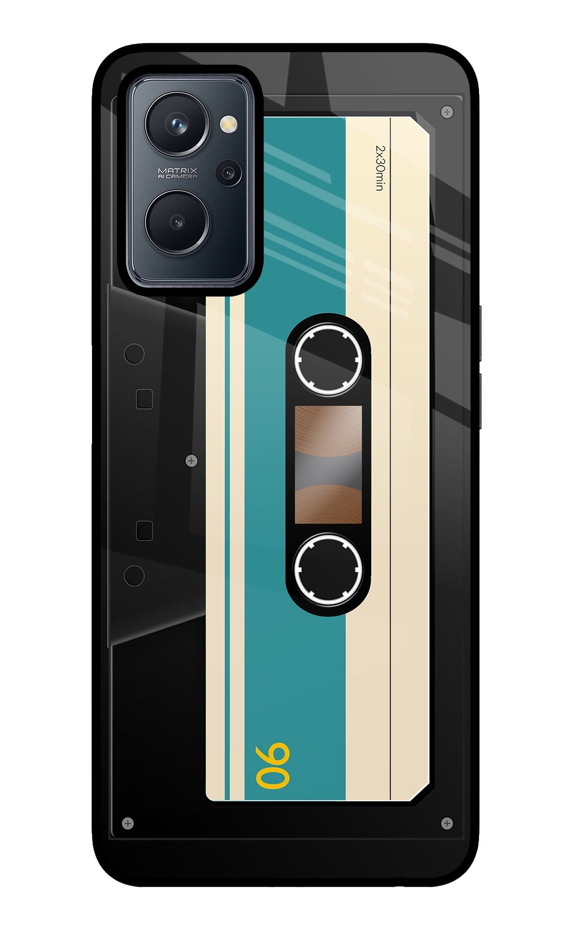 Cassette Realme 9i 4G Glass Case