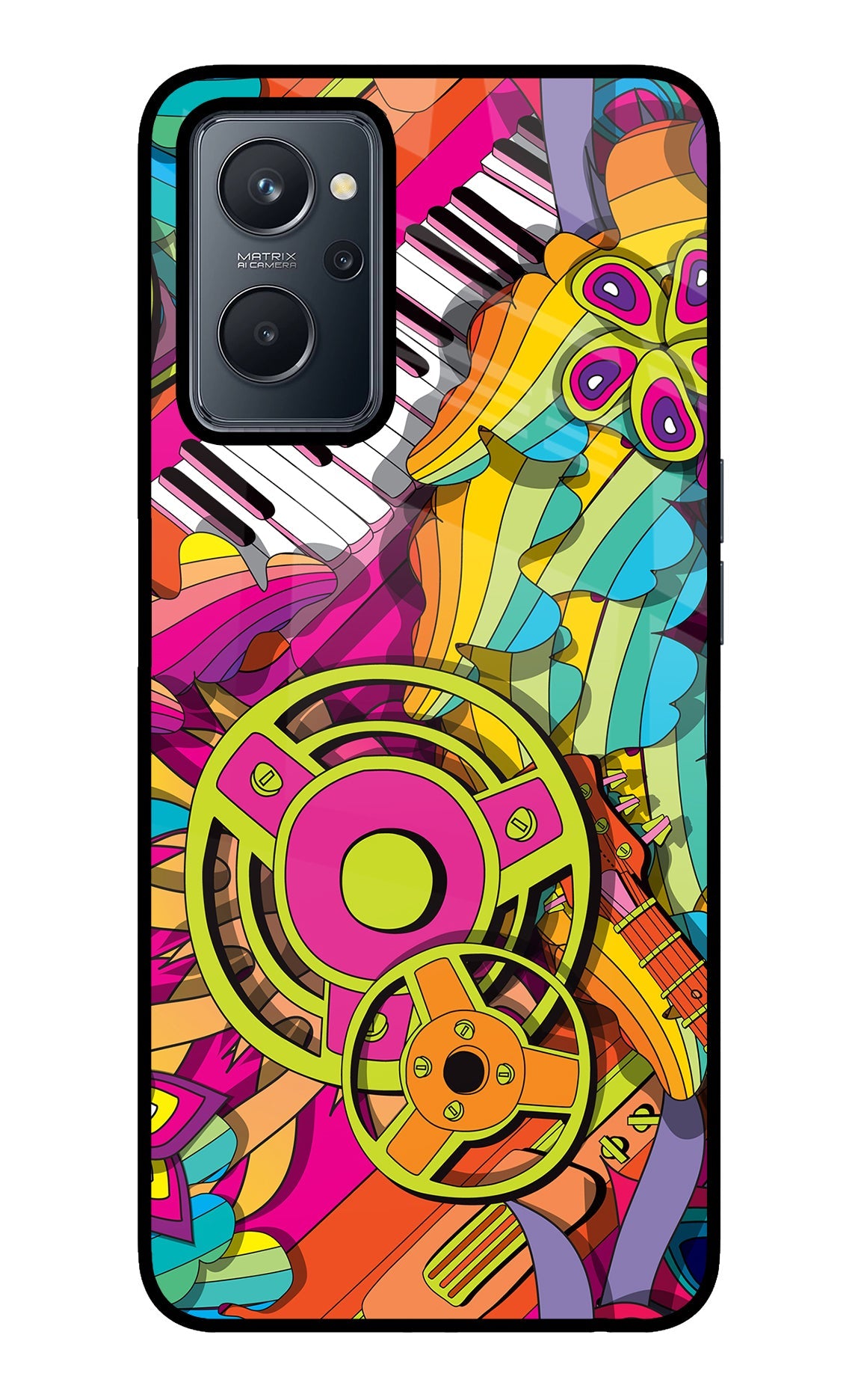 Music Doodle Realme 9i 4G Back Cover