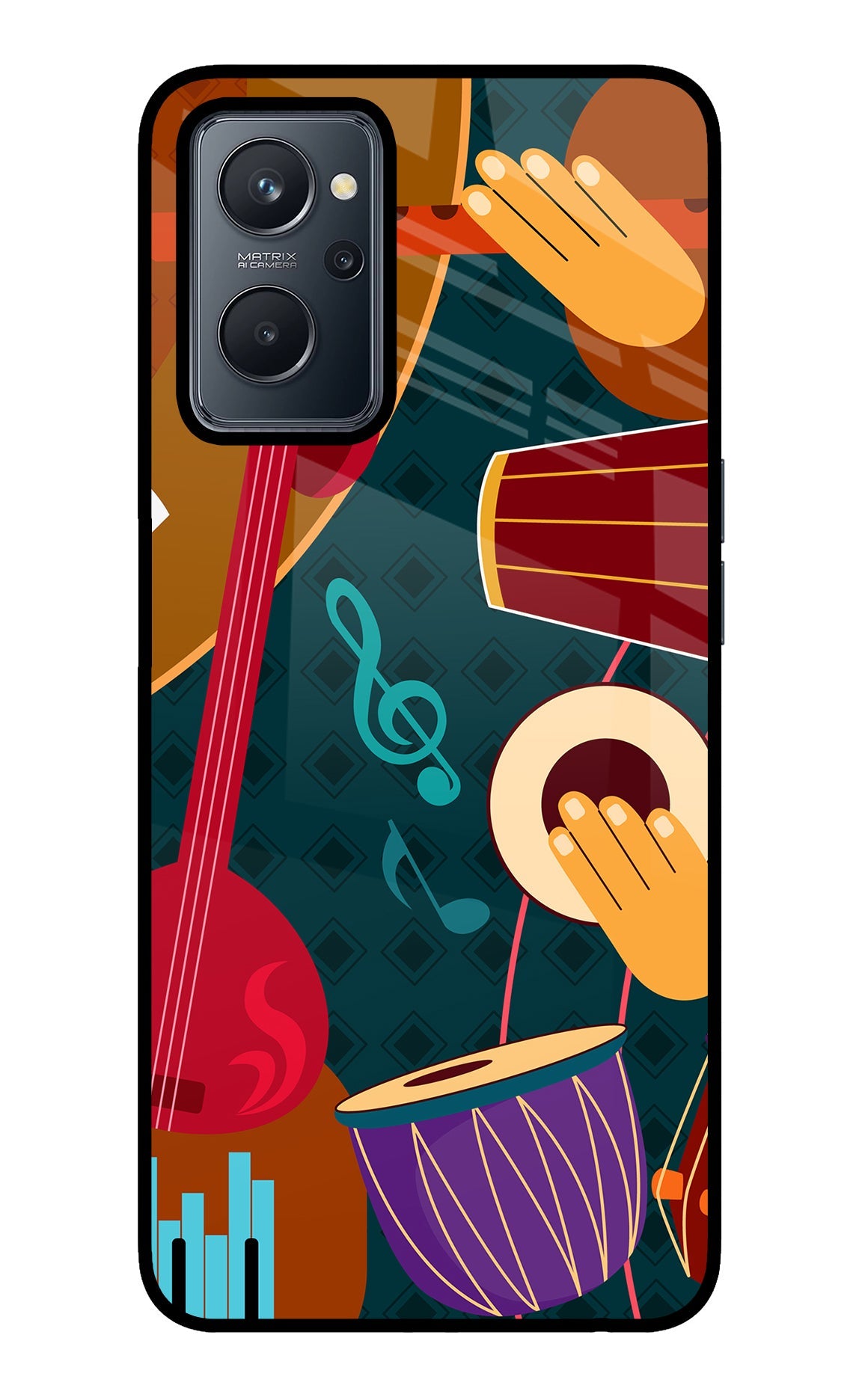 Music Instrument Realme 9i 4G Back Cover