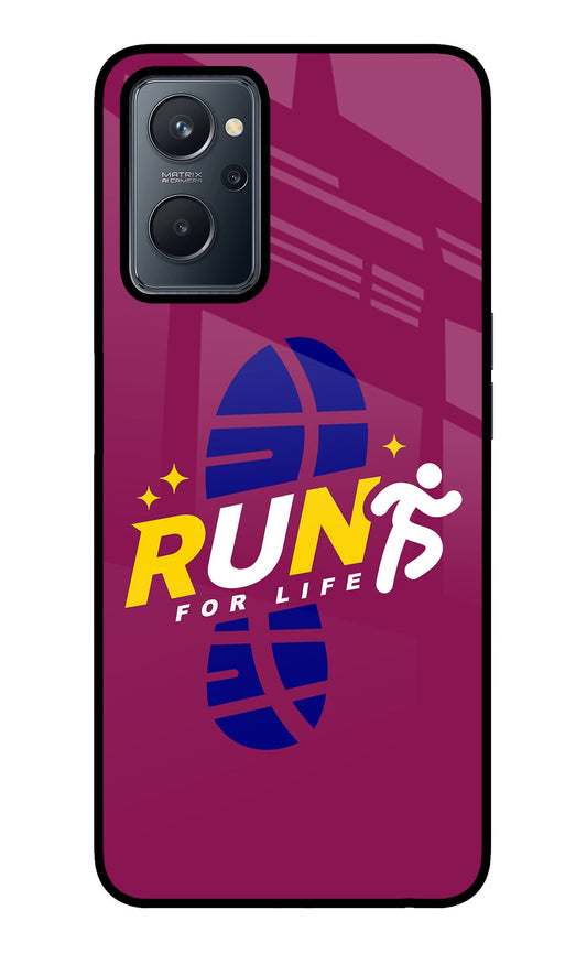 Run for Life Realme 9i 4G Glass Case