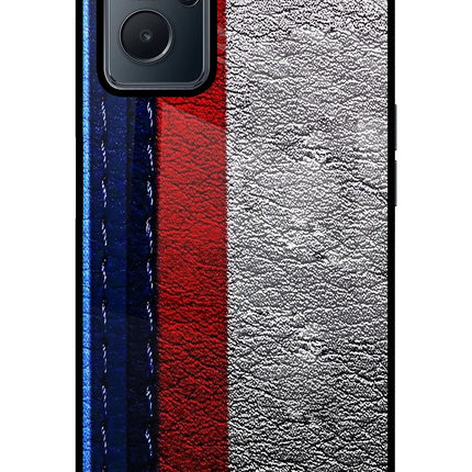 BMW Stripes Realme 9i 4G Glass Case