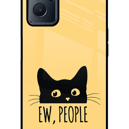 Ew People Catitude Realme 9i 4G Glass Case