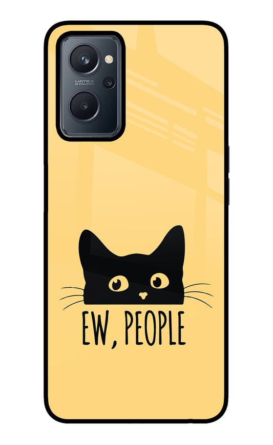 Ew People Catitude Realme 9i 4G Glass Case