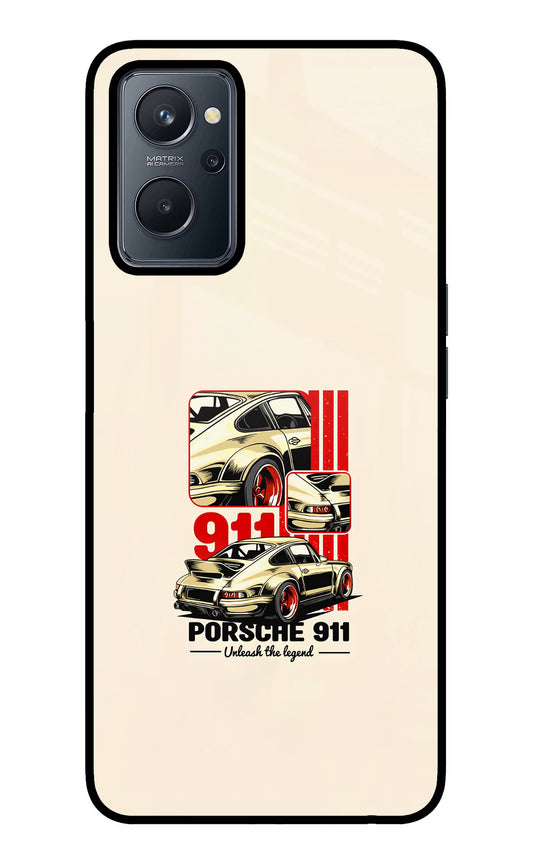 Classic Porsche 911 Realme 9i 4G Glass Case