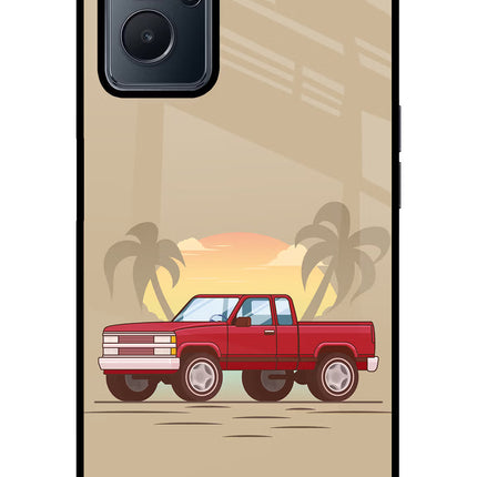 Desert Classic Drive Realme 9i 4G Glass Case