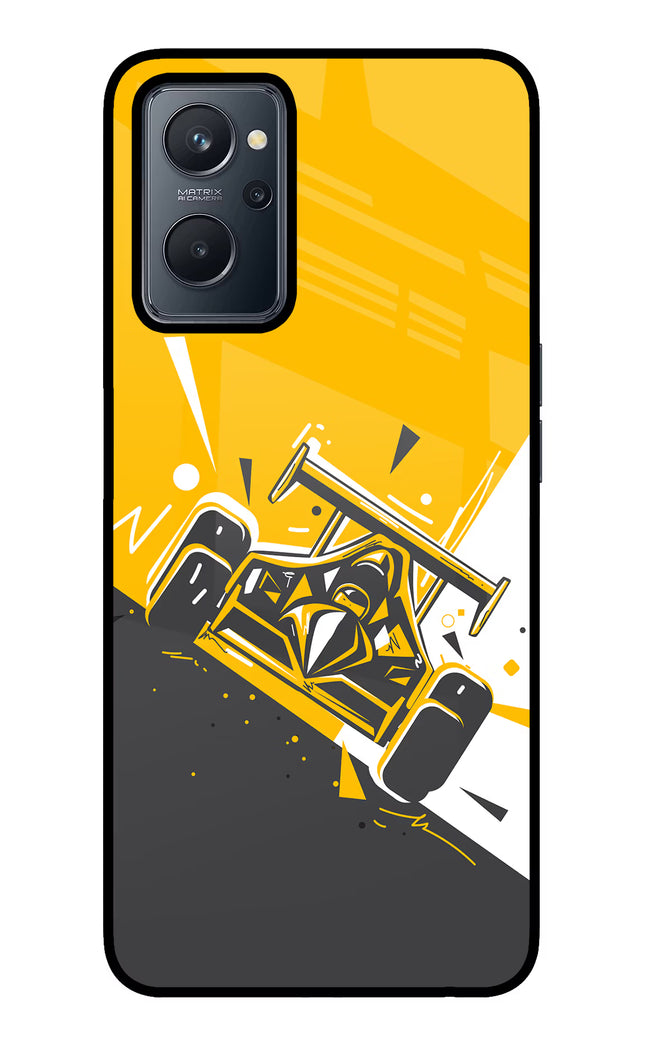 Track King Realme 9i 4G Glass Case