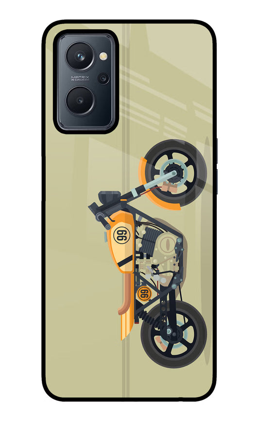 Vertical Speedster Realme 9i 4G Glass Case