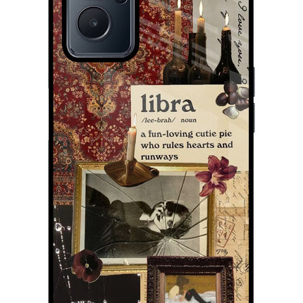 Libra Zodiac Realme 9i 4G Glass Case